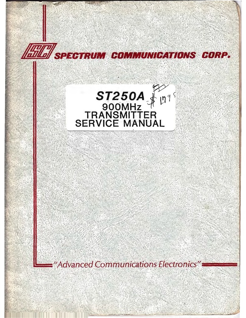 Spectrum ST250A User manual