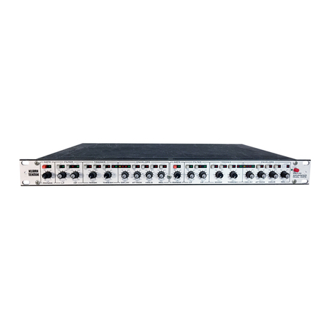 Klark Teknik DN510 Operating and service information Klark Teknik DN510 Operating and service information
