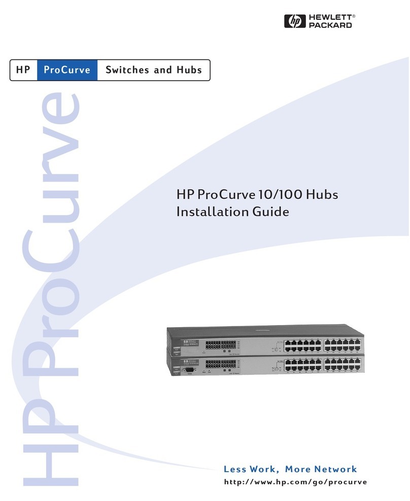HP ProCurve 10 installation guide