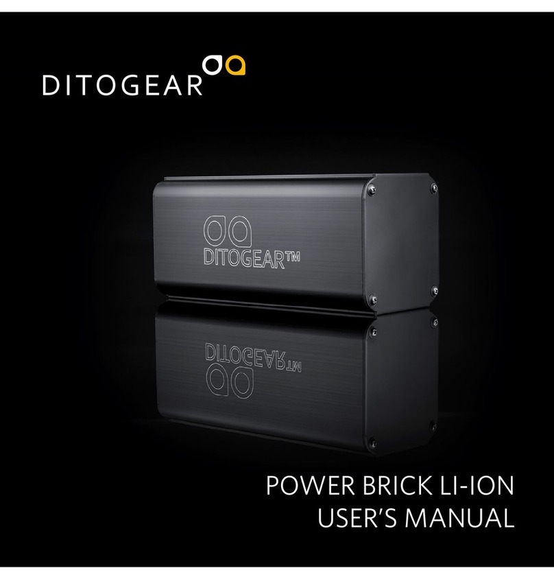DitoGear PowerBrick user manual