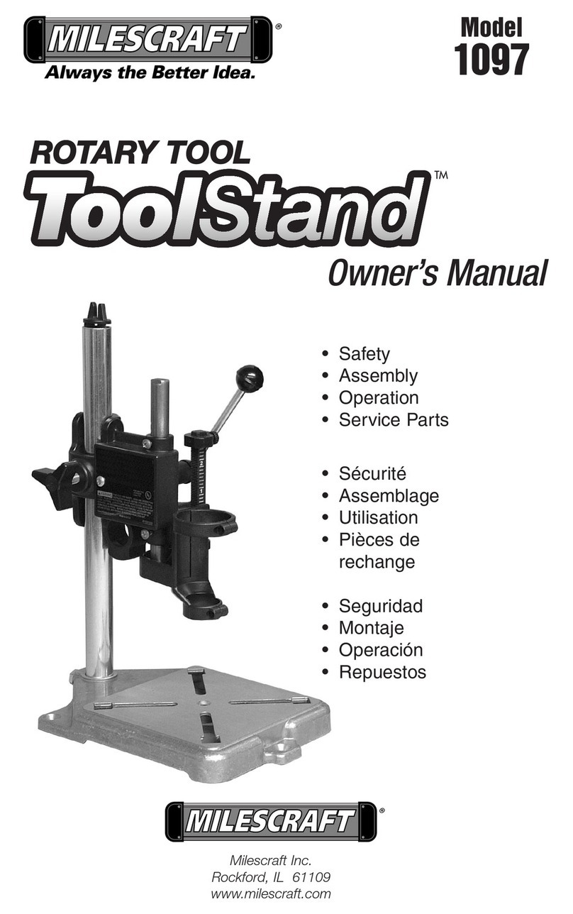 Milescraft ToolStand 1097 owner's manual