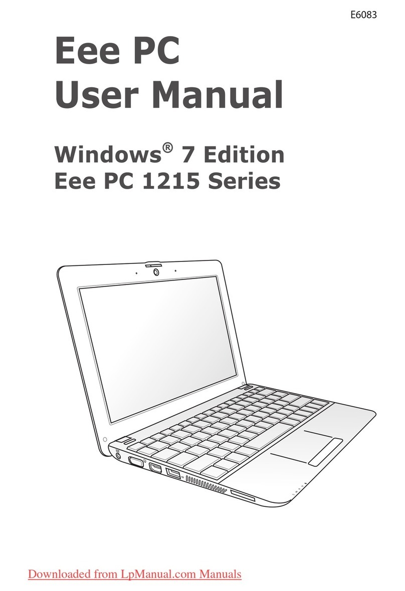 Eee PC 1215 Series user manual