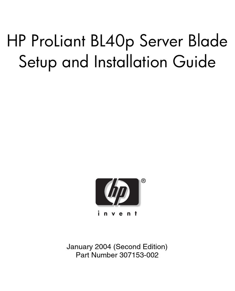 HP ProLiant BL40p Operating and safety instructions
