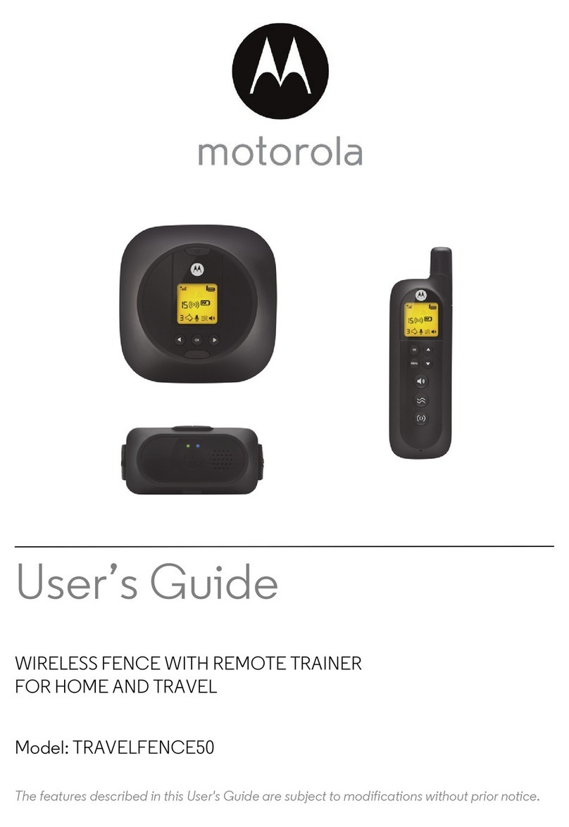 Motorola TRAVELFENCE50 user guide