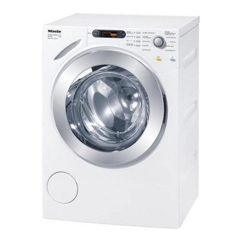 Miele W 1901 WPS User manual