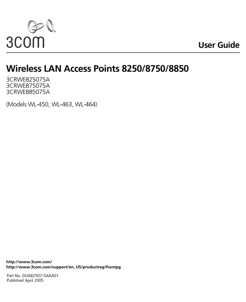 3Com 8250 User manual