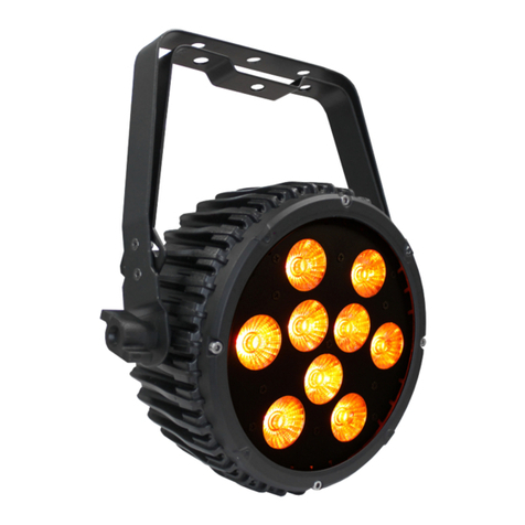 Ledj Intense 9P10 RGBWA LED Slim Panel user manual