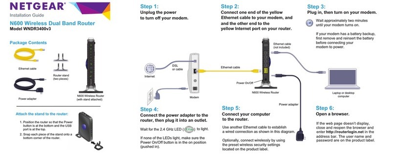 NETGEAR WNDR3400v3 installation guide