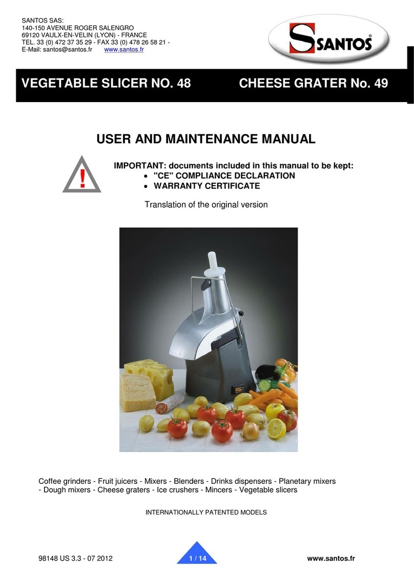Santos 48 Operating instructions Santos 48 Operating instructions