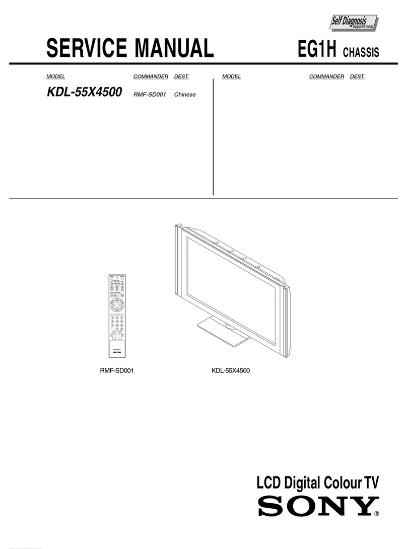 Sony BRAVIA KDL-55X4500 User manual