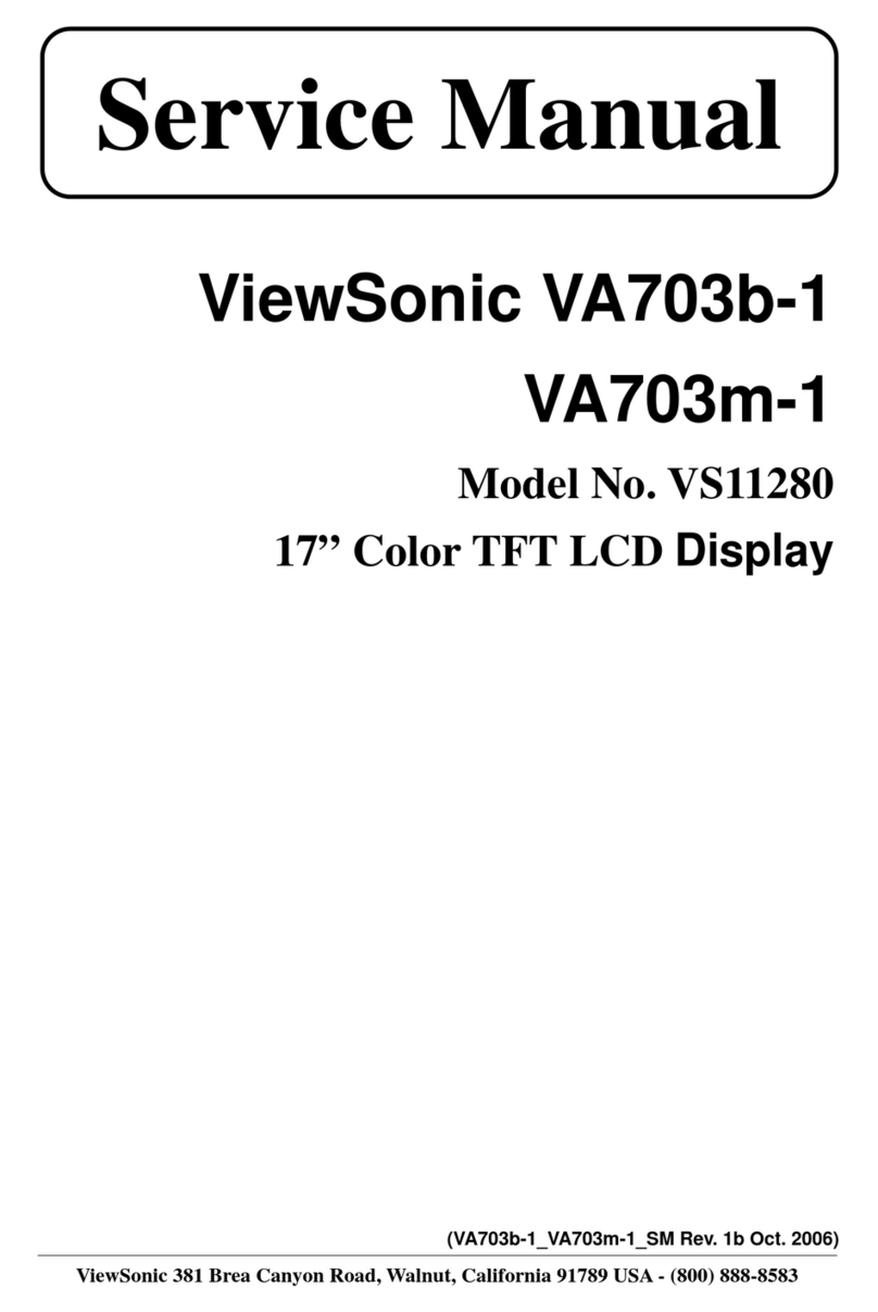 ViewSonic VA703b-1 User manual