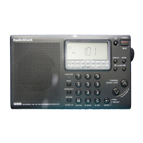 Radio Shack 2000629 user guide