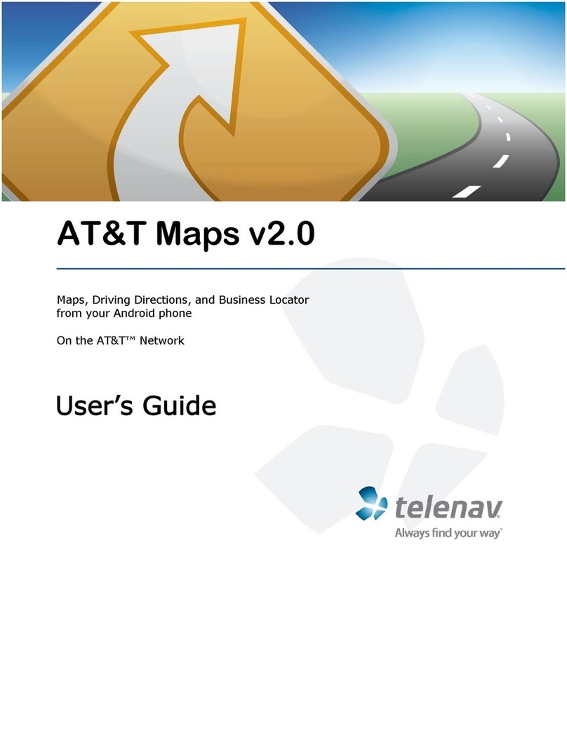 TeleNav AT&T Maps user guide