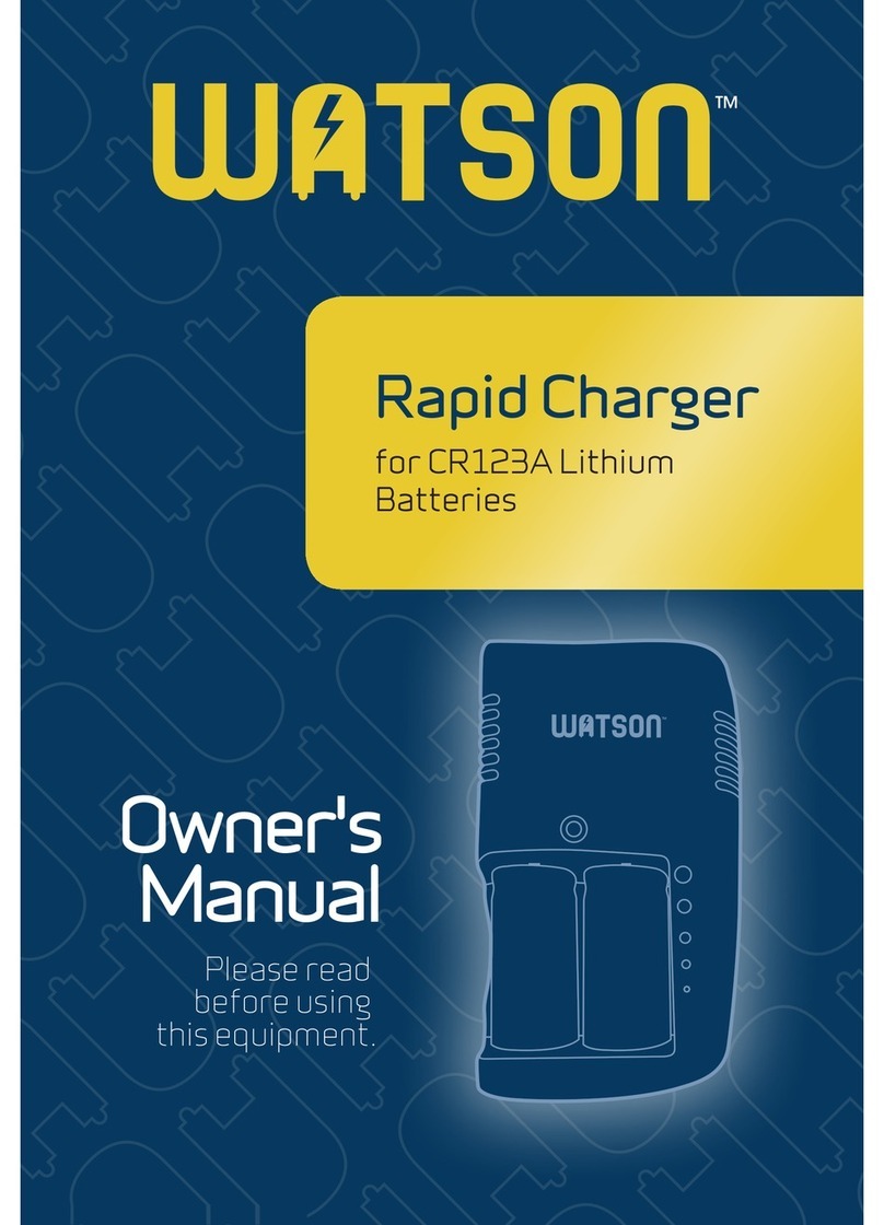 WATSON Rapid Charger User manual