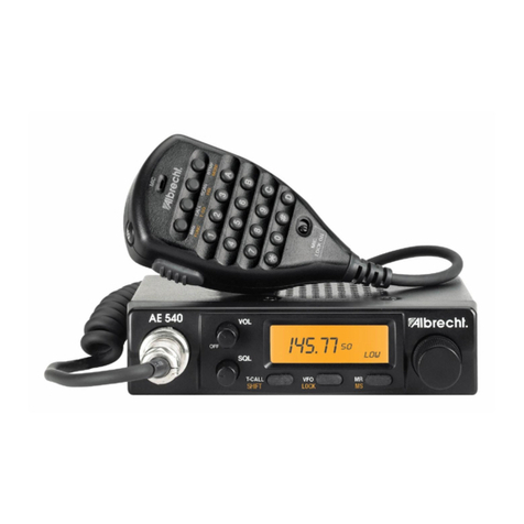Albrecht AE 540 Service manual