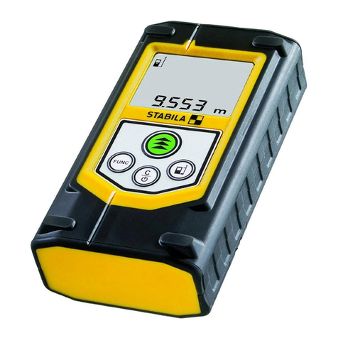 Stabila Laser Distancer LD 320 User manual