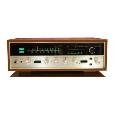 Sansui 5000X User manual