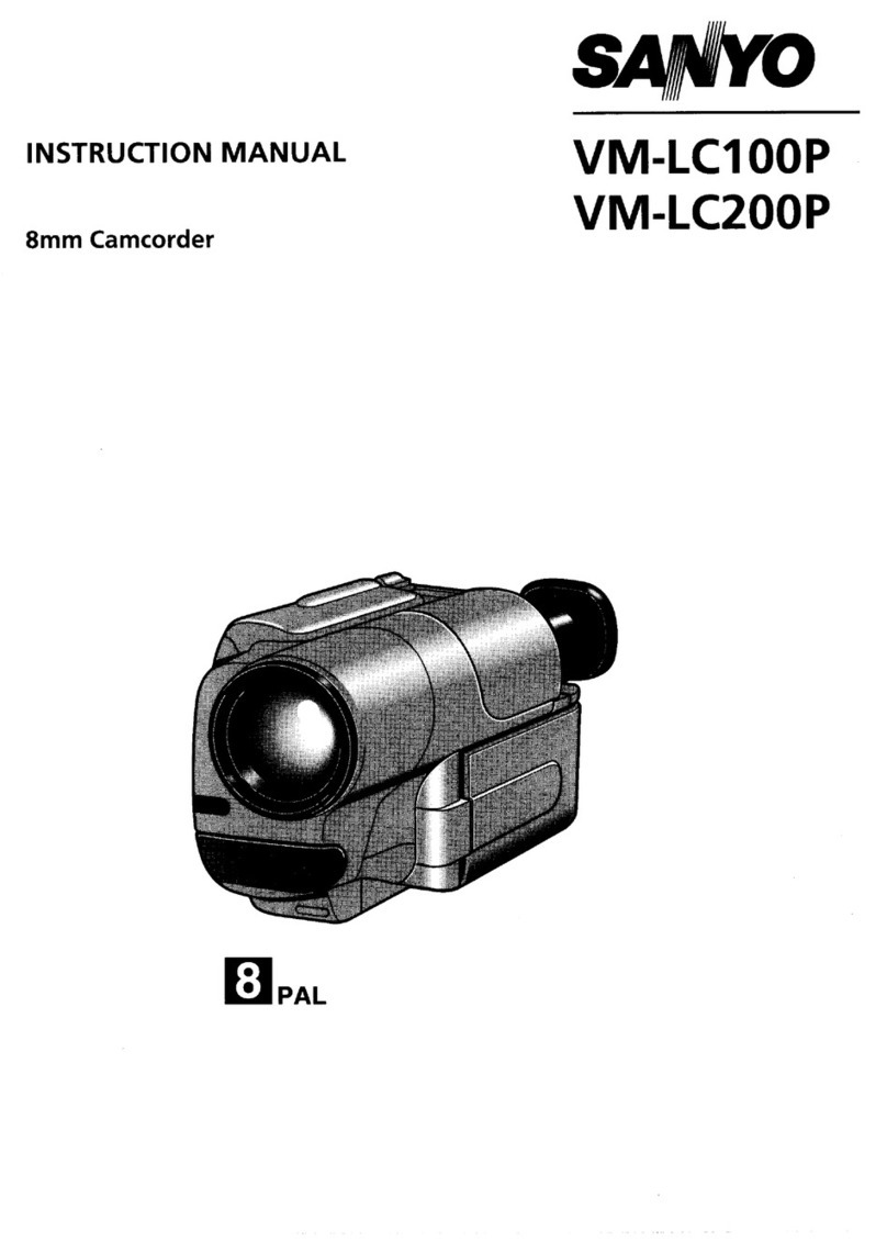 Sanyo VM-LC100P User manual