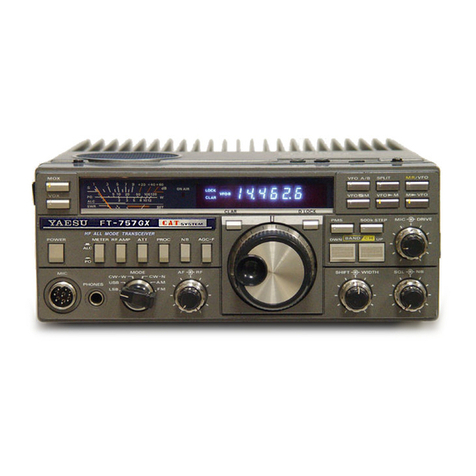Yaesu FT-757GX II User manual