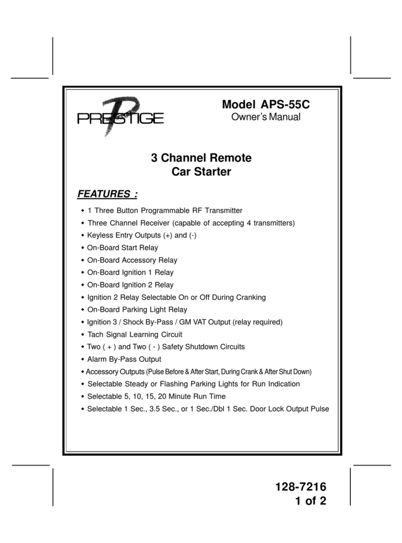 Prestige APS-55C User manual