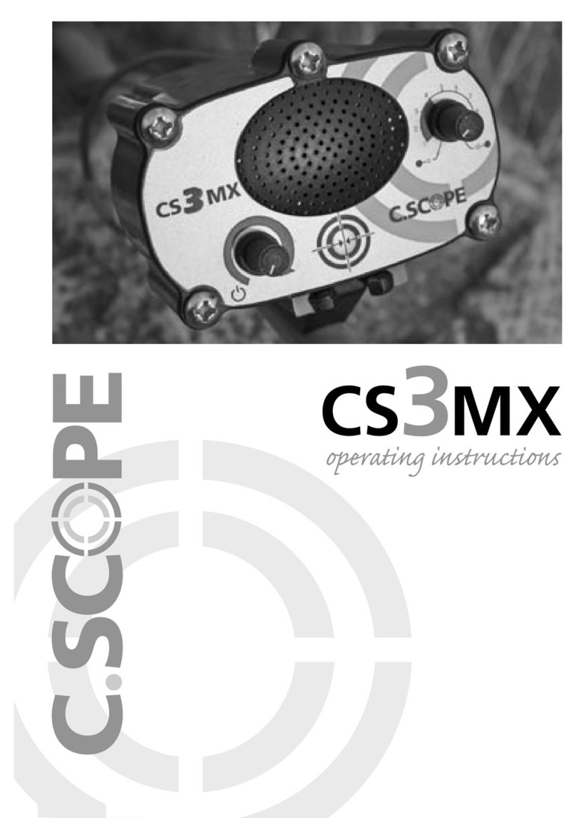 C-SCOPE CS3MX User manual
