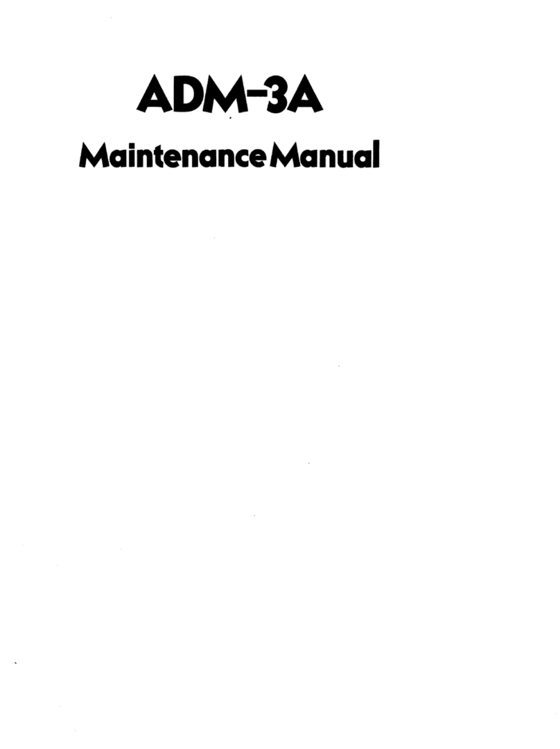 Lear Seigler ADM-3A User manual