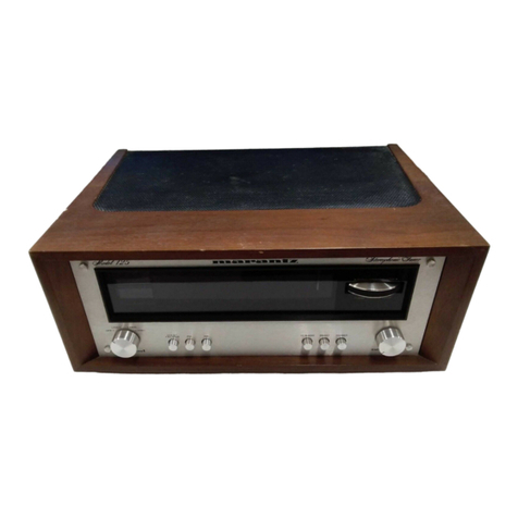 Marantz 125 User manual