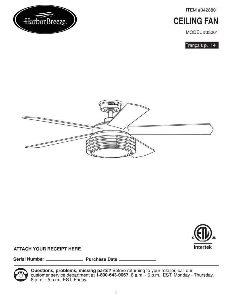 Harbor Breeze 35061 user guide