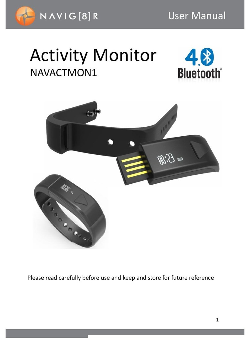 Navig8r NAVACTMON1 user manual