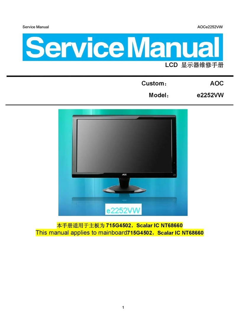 AOC E2252VW User manual