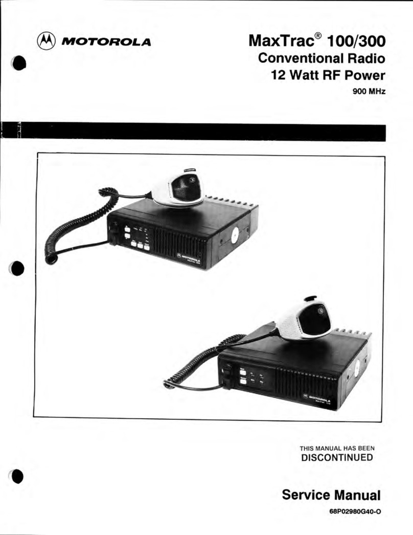 Motorola MaxTrack 100 User manual