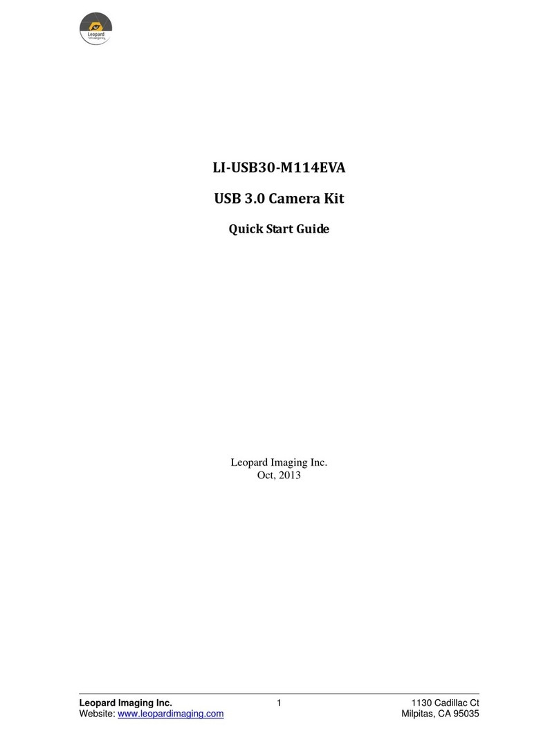 Leopard Imaging LI-USB30-M114EVA quick start guide