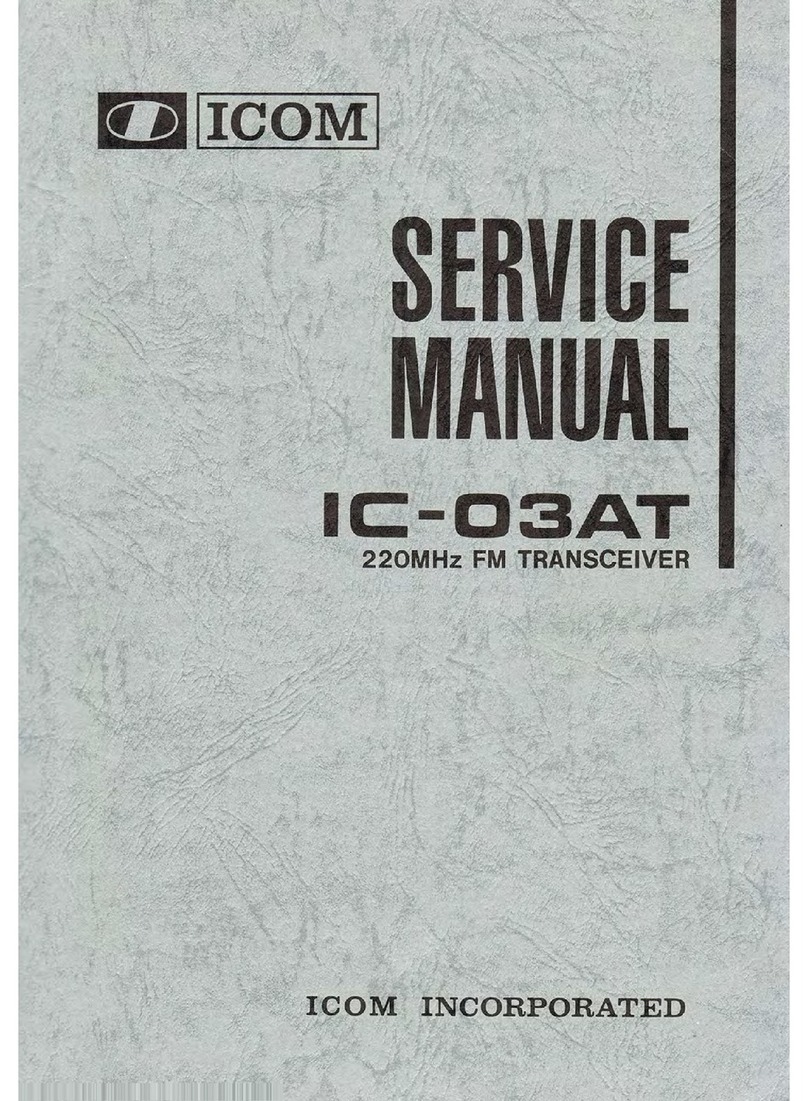 Icom IC-01AT Service manual