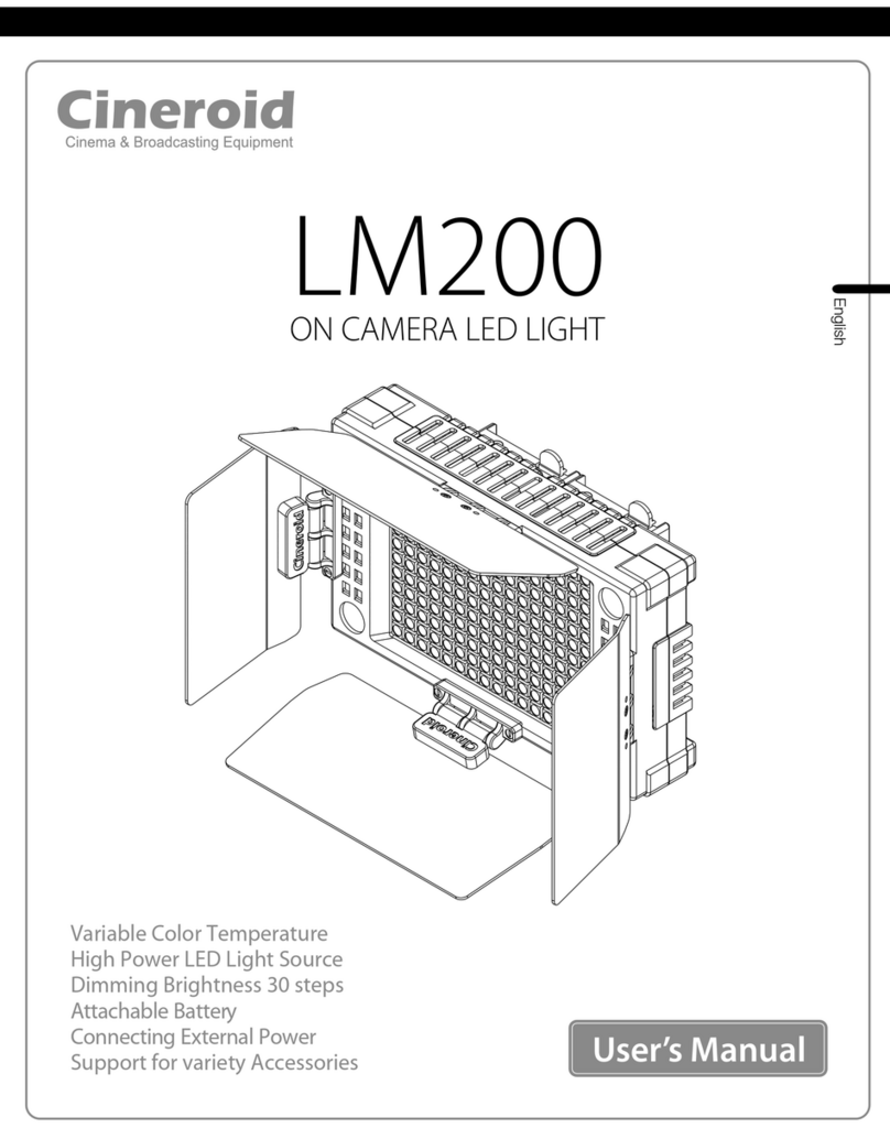 Cineroid LM200 user manual