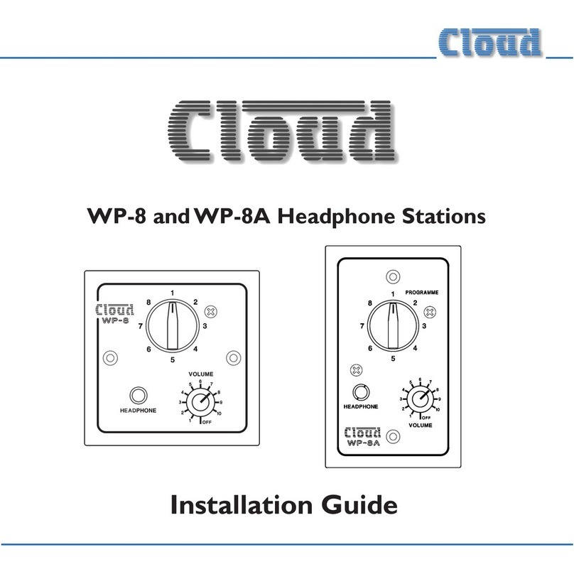 Cload WP-8 installation guide