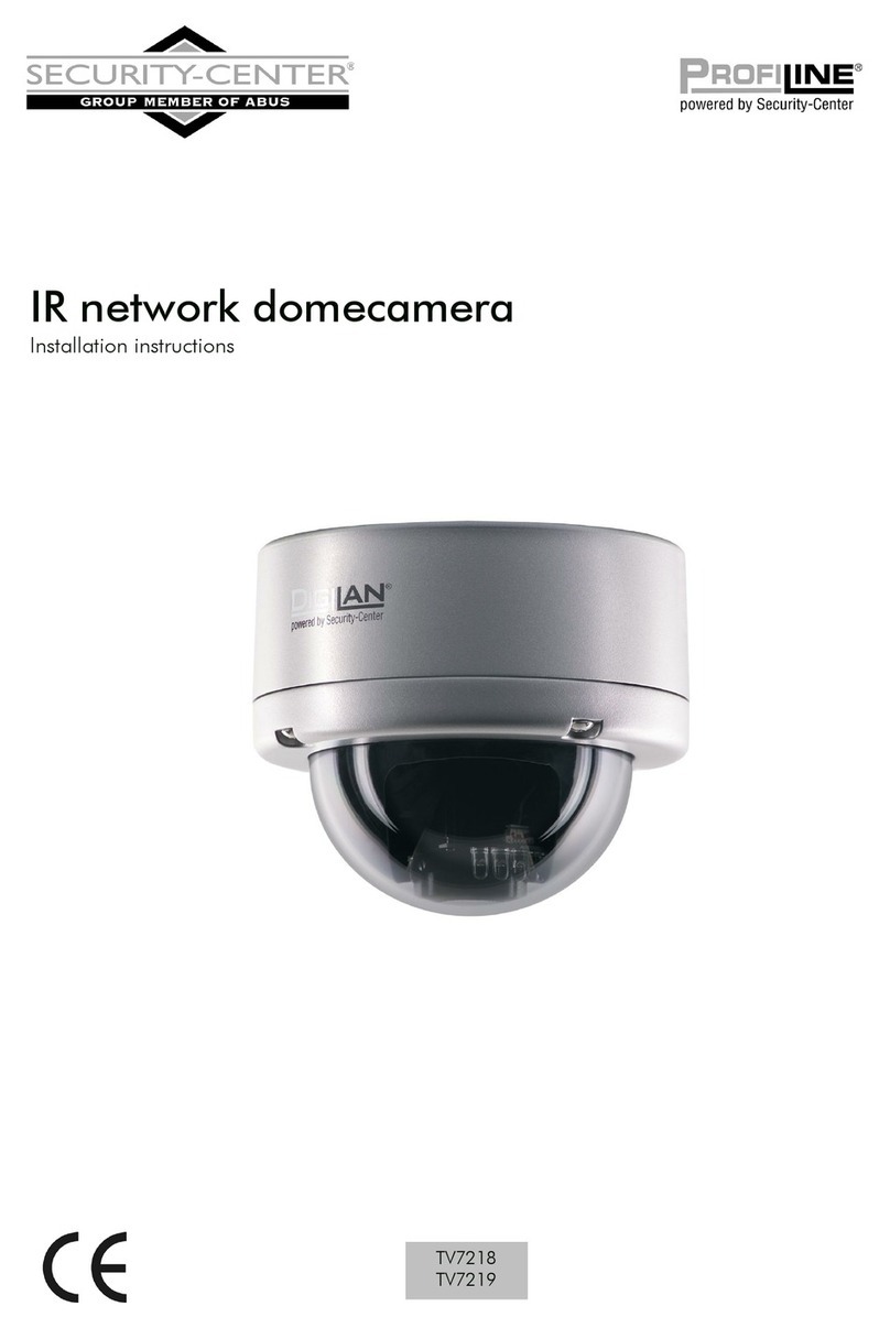 Security-Center TV7218 User manual