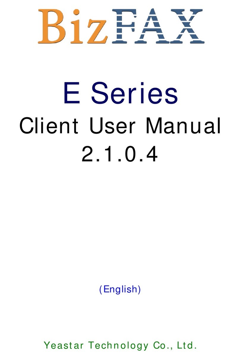 Yeastar Technology BizFAX-E Series user manual