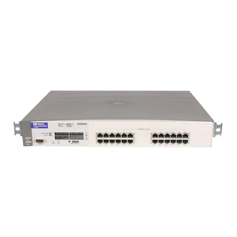 HP ProCurve 1600M User manual