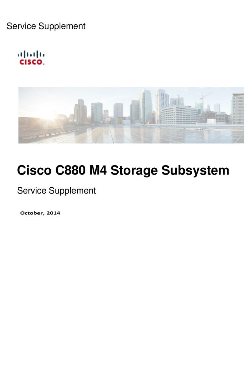 Cisco C880 M4 Service supplement