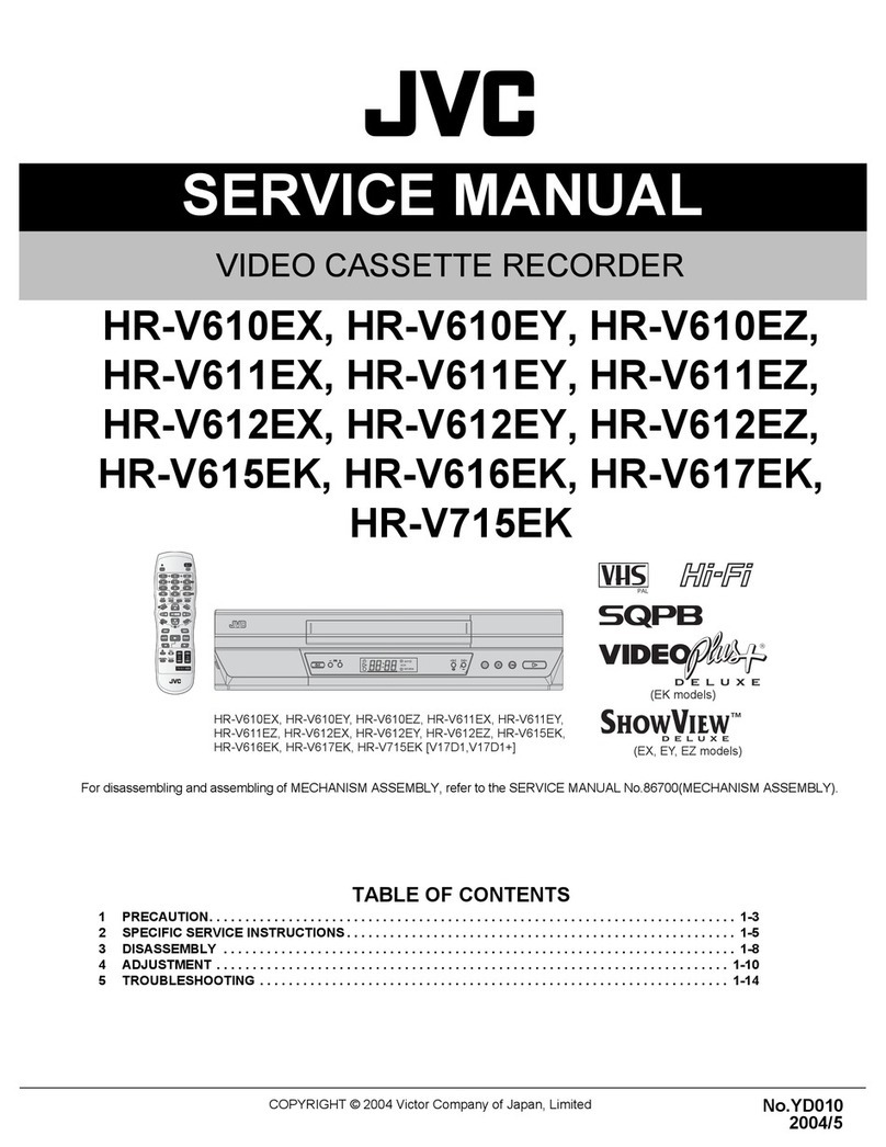 JVC HR-V610EX User manual