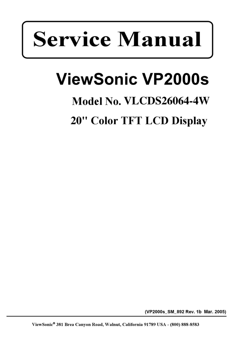 ViewSonic VLCDS26064-4W User manual