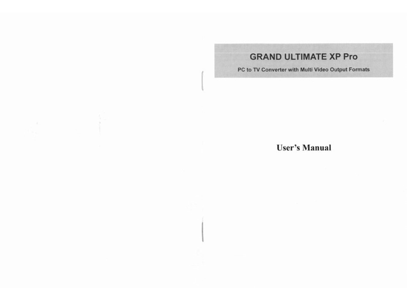 GrandTec Grand ultimate XP Pro User manual