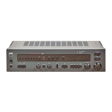 NAD 7000 Monitor series Service manual