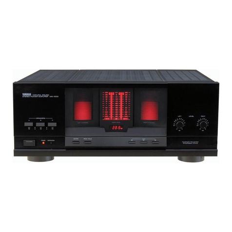 Yamaha MX-1000U User manual