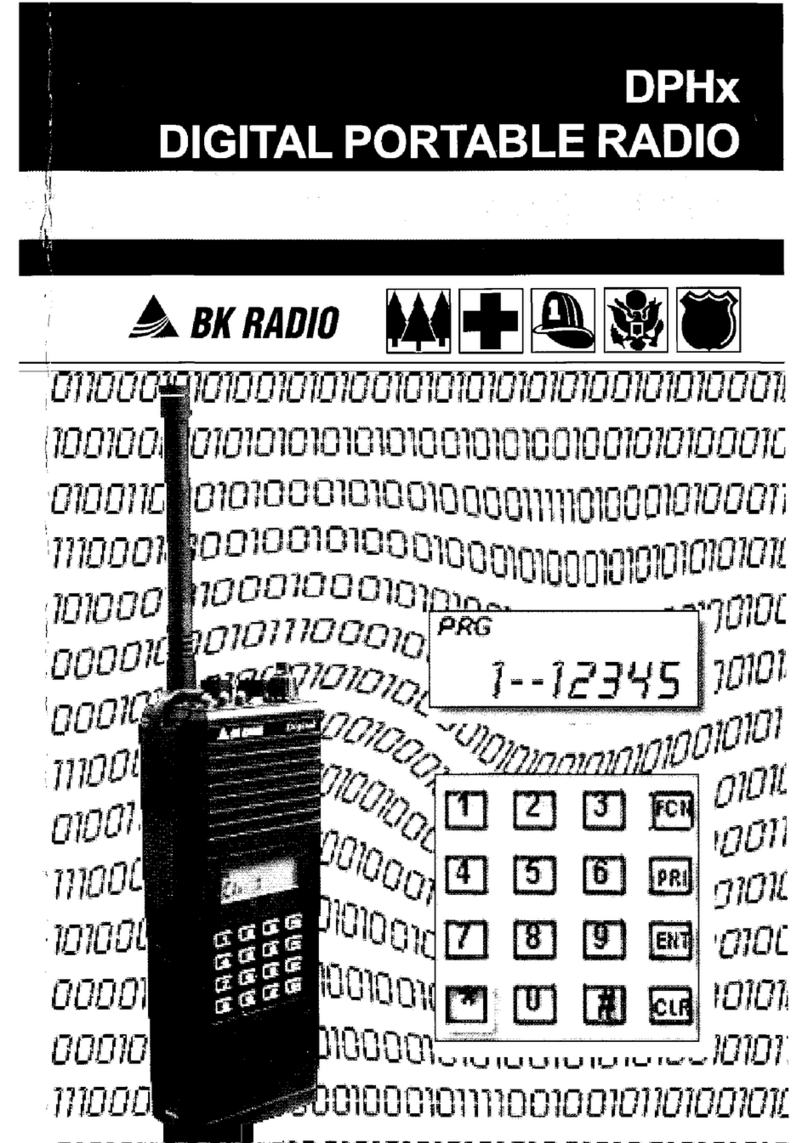 BK Radio DPHX manual