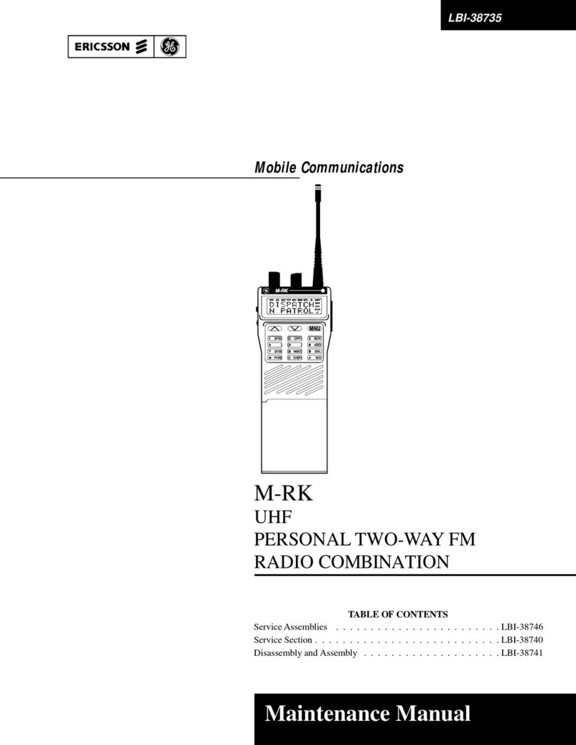 Ericsson M-RK User manual