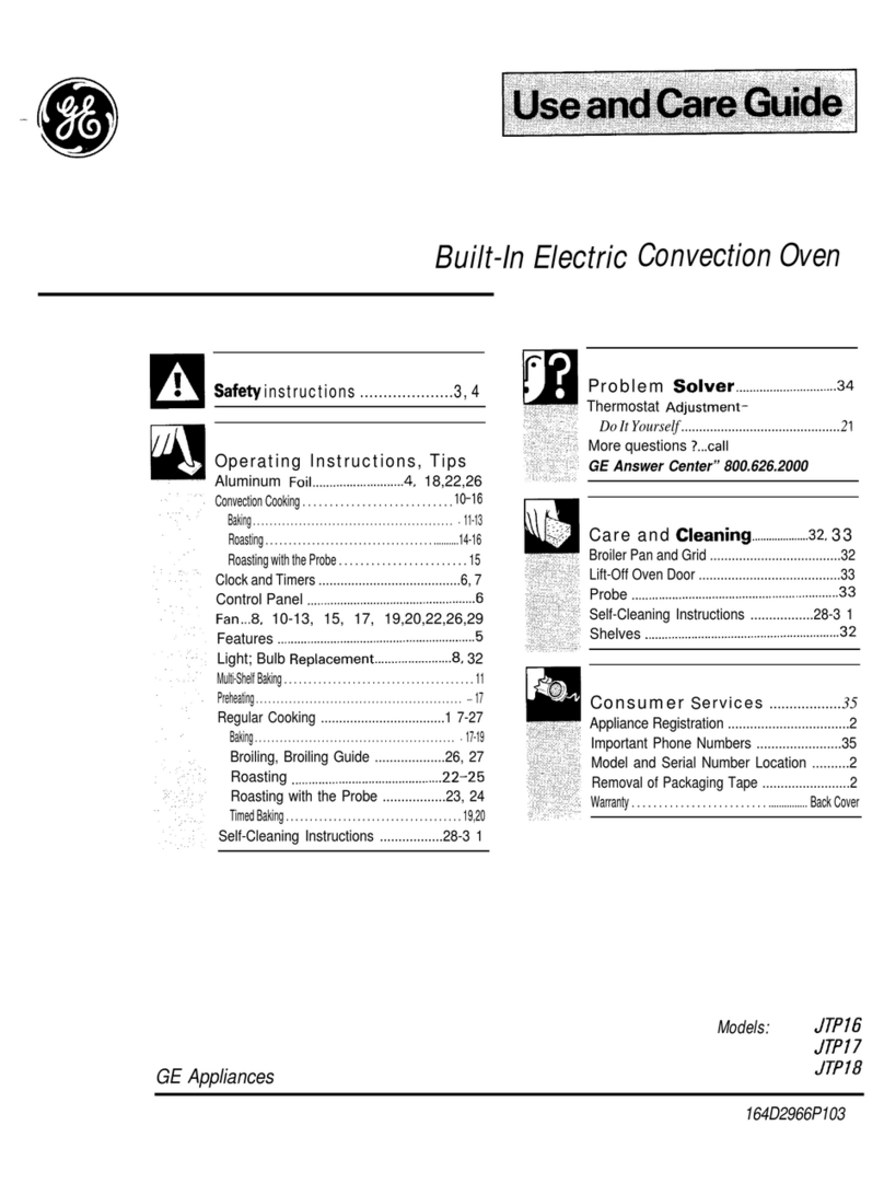 GE JTP16 User manual GE JTP16 User manual