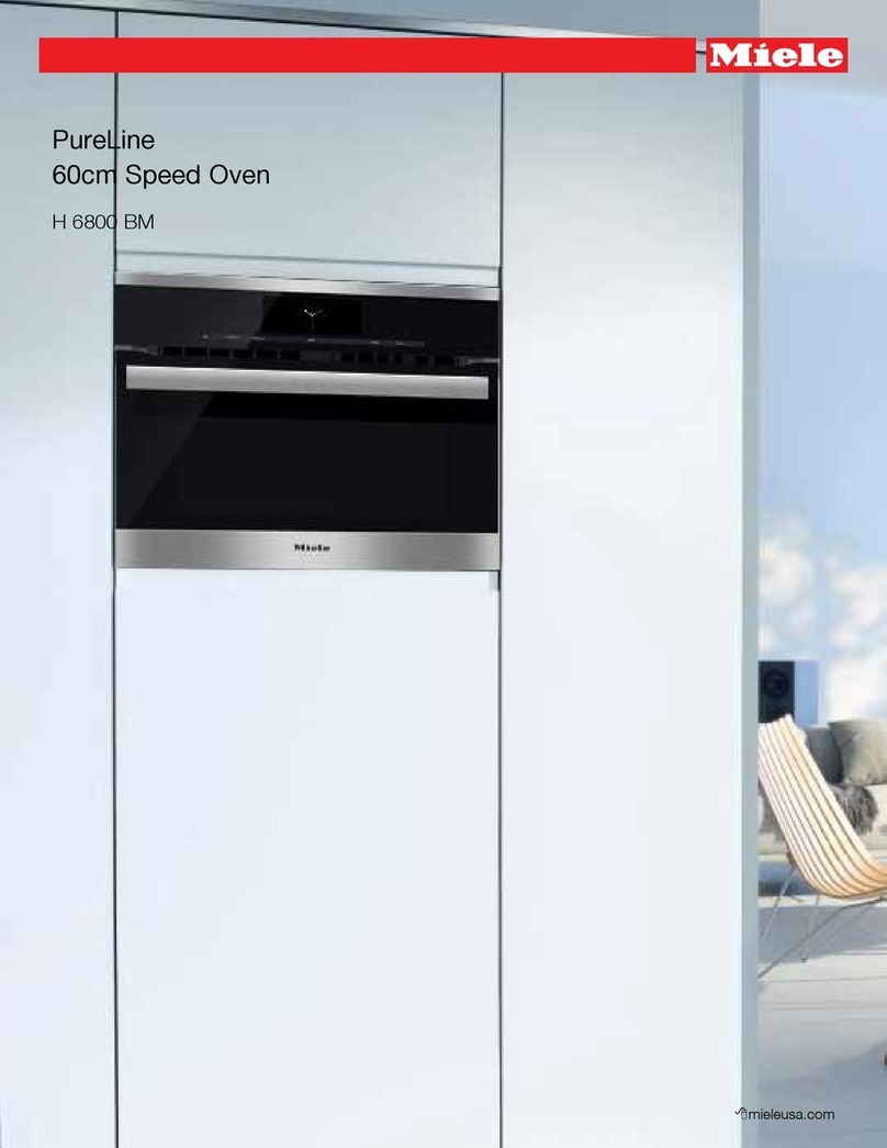 Miele PureLine H 6800 BM quick guide