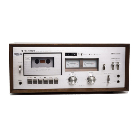 Kenwood KX-830 User manual
