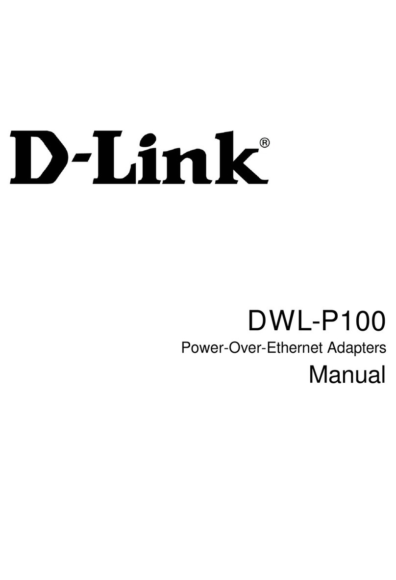 D-Link DWL-P100 User manual D-Link DWL-P100 User manual